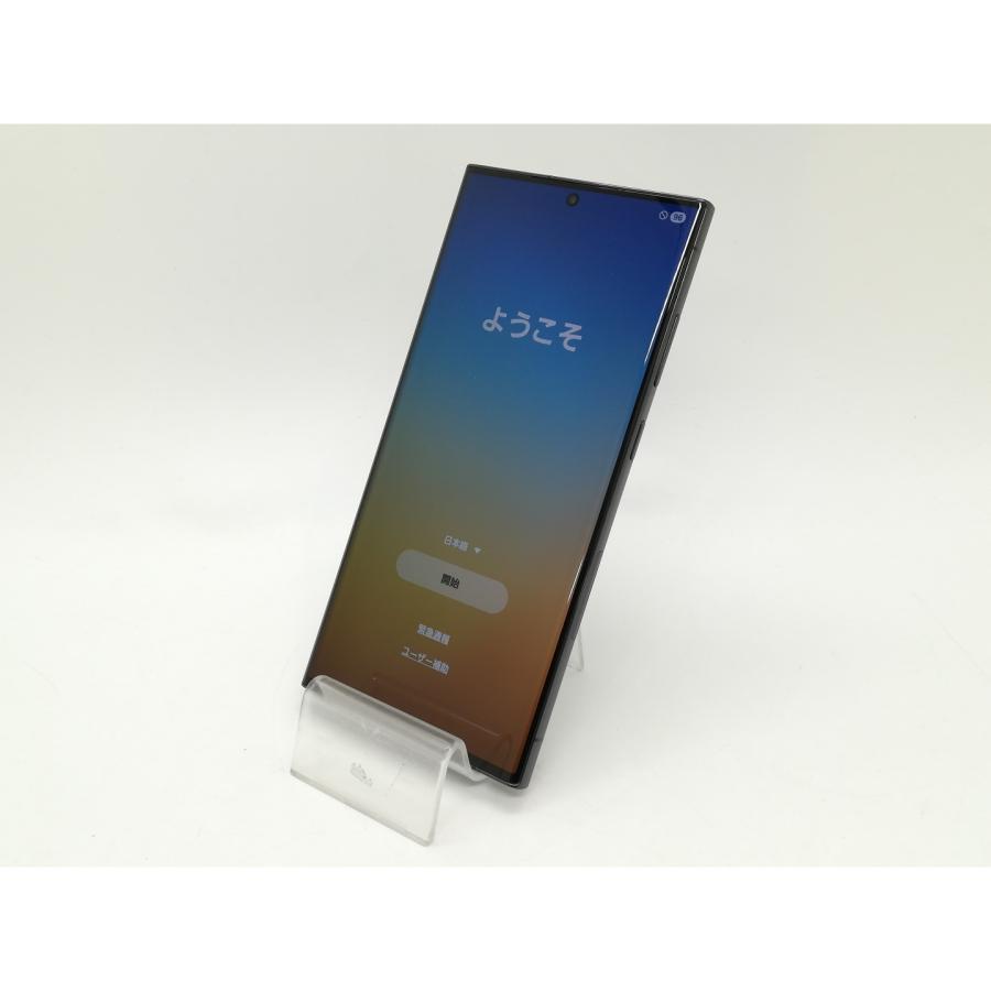 【中古】SAMSUNG au 【SIMフリー】 Galaxy S23 Ultra ファントムブラック 12GB 512GB SCG20【静岡】保証期間１ヶ月【ランクA】の画像