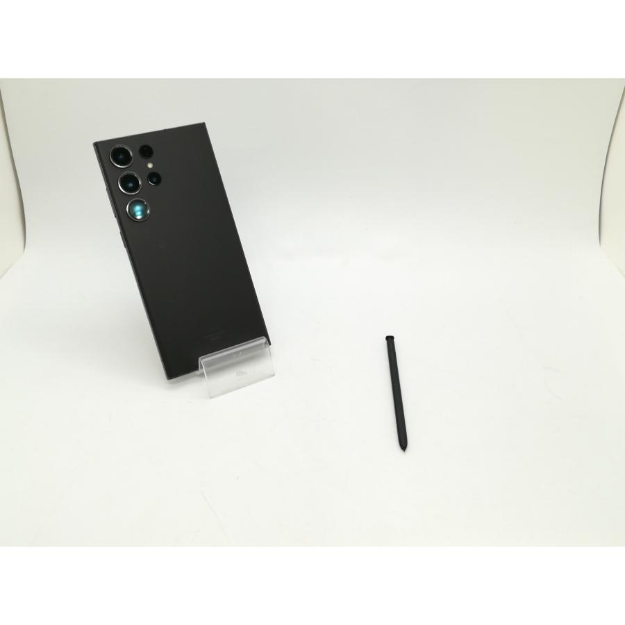 【中古】SAMSUNG au 【SIMフリー】 Galaxy S23 Ultra ファントムブラック 12GB 512GB SCG20【静岡】保証期間１ヶ月【ランクA】の画像