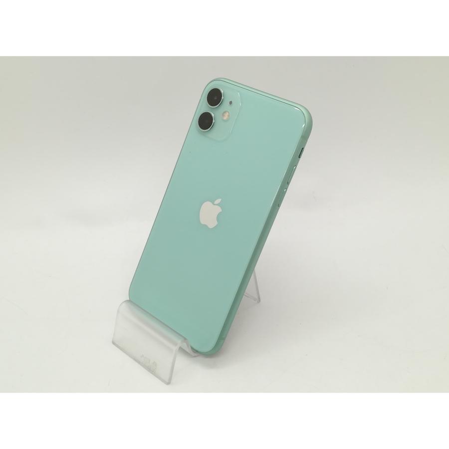 iPhone 11 シムフリー　64gb　新品未使用　uq グリーン　緑 中古】Apple UQmobile 【SIMロック解除済み】 iPhone 11 グリーン 64GB