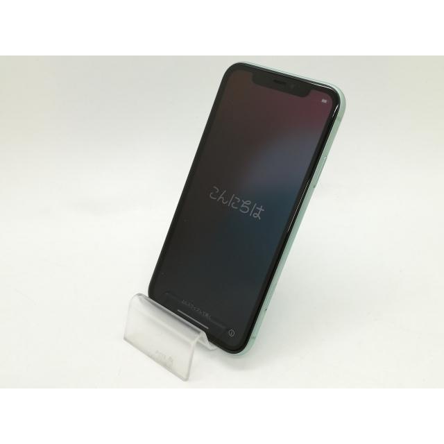 中古】Apple UQmobile 【SIMロック解除済み】 iPhone 11 グリーン 64GB