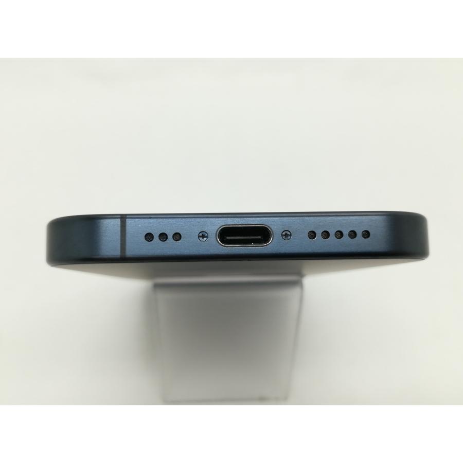 【中古】Apple SoftBank 【SIMフリー】 iPhone 15 Pro 128GB ブルーチタニウム MTUA3J/A【大須2】保証期間１ヶ月【ランクA】の画像