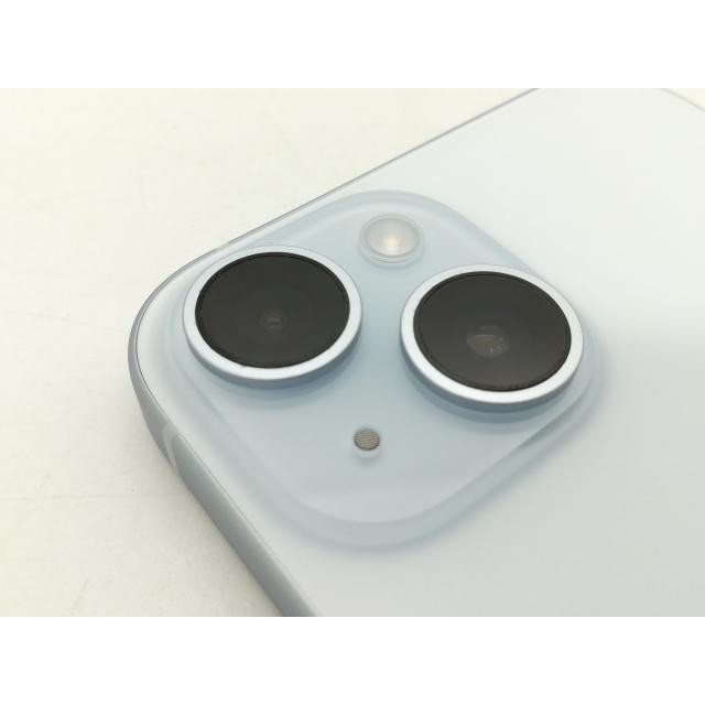 【中古】Apple docomo 【SIMフリー】 iPhone 15 128GB ブルー MTML3J/A【福岡天神】保証期間１ヶ月【ランクA】の画像