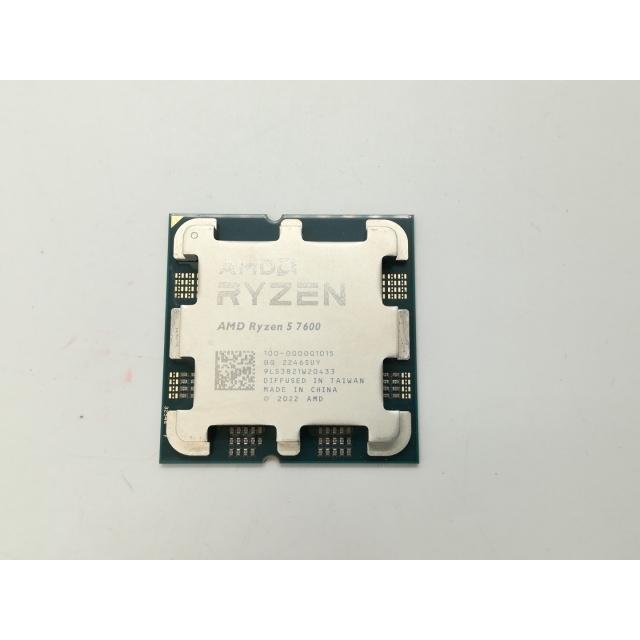 中古】AMD Ryzen 5 7600 (3.8GHz/TC:5.1GHz) BOX AM5/6C/12T/L3 32MB