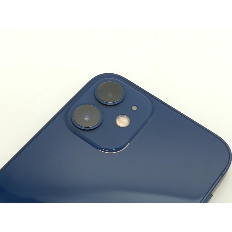 【中古】Apple UQmobile 【SIMロック解除済み】 iPhone 12 mini 64GB ブルー MGAP3J/A【静岡】保証期間１ヶ月【ランクA】の画像