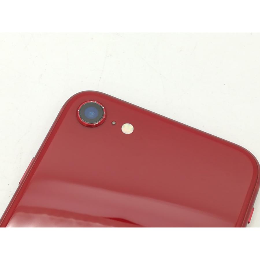 【中古】Apple au 【SIMフリー】 iPhone SE（第3世代） 64GB (PRODUCT)RED MMYE3J/A【静岡】保証期間１ヶ月【ランクA】の画像