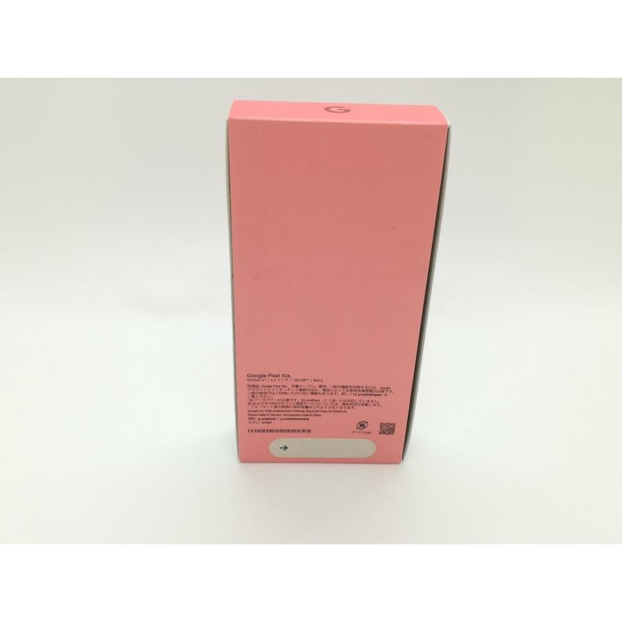 未使用】Google docomo 【SIMフリー】 Pixel 10a ベリー 8GB 128GB