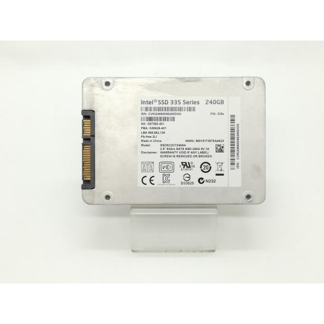 中古】Intel 335 Series SSDSC2CT240A4K5 240GB/SSD/6GbpsSATA【静岡