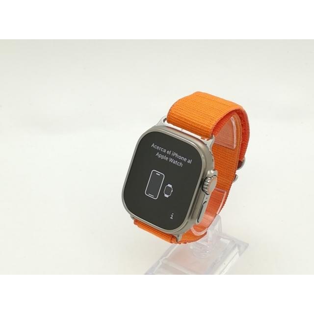 中古】Apple Apple Watch Ultra 49mm Cellular チタニウムケース 