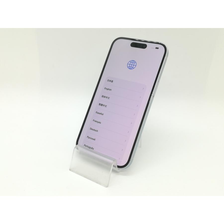 中古】Apple docomo 【SIMフリー】 iPhone 15 128GB ブルー MTML3J/A 
