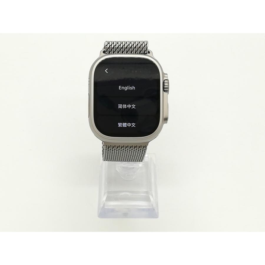 中古】Apple Watch Ultra3 49mm Cellular ナチュラルチタニウムケース 