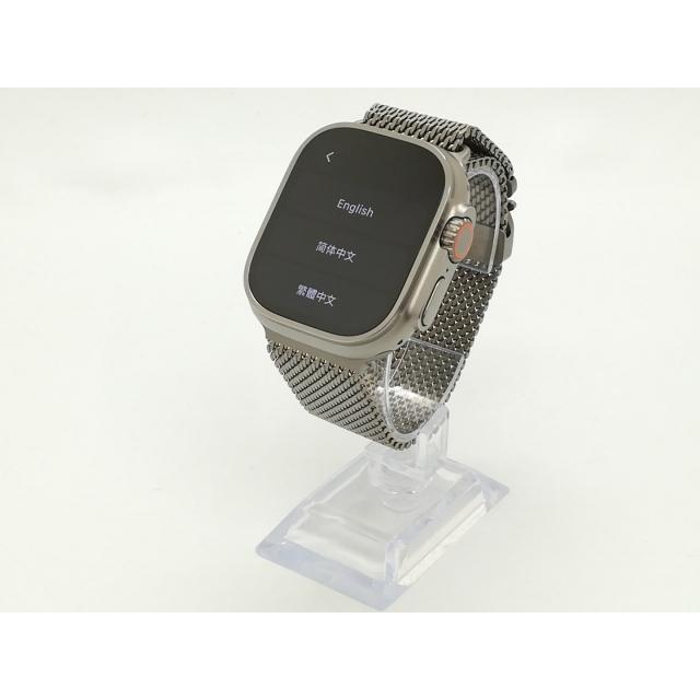 中古】Apple Watch Ultra3 49mm Cellular ナチュラルチタニウムケース 