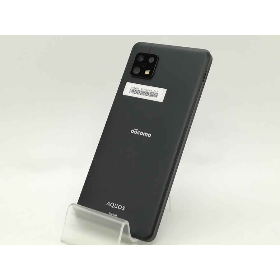 中古】SHARP docomo 【SIMフリー】 AQUOS sense6 ブラック 4GB 64GB SH