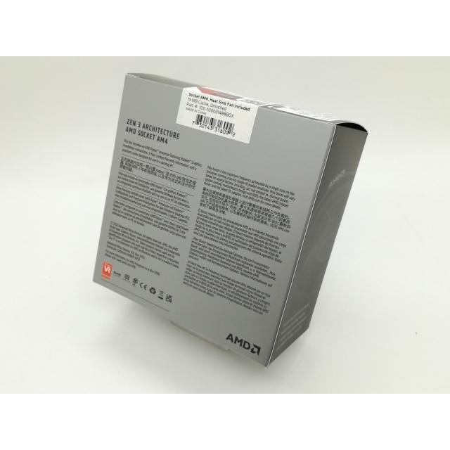 未使用】AMD Ryzen 5 5600GT (3.6GHz/TC:4.6GHz) BOX AM4/6C/12T/L3