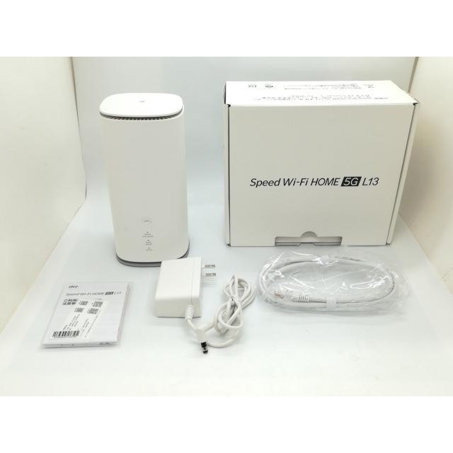 中古】ZTE UQmobile 【SIMフリー】 Speed Wi-Fi HOME 5G L13 ZTR02