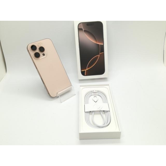 中古】Apple 国内版 【SIMフリー】 iPhone 16 Pro 128GB デザート