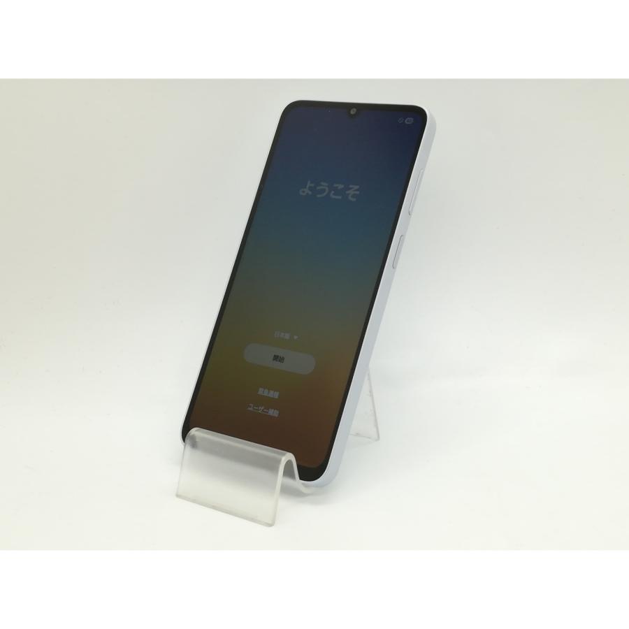 中古】SAMSUNG au 【SIMフリー】 Galaxy A25 5G ライトブルー 4GB 64GB