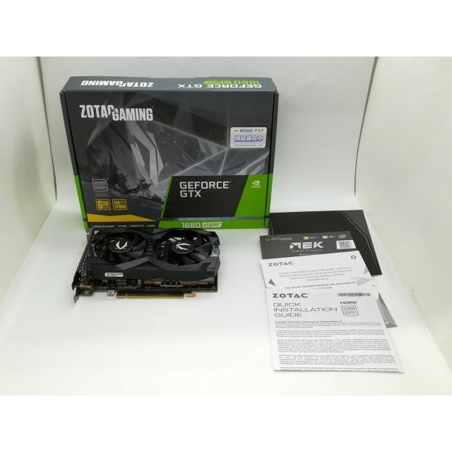 中古】ZOTAC GAMING GeForce GTX 1660 SUPER Twin Fan(ZT-T16620F-10L 