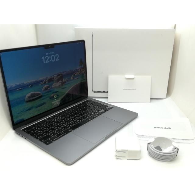 【美品】MacBookAir 13インチ M3 256GB 2024 シルバー 中古】Apple MacBook Air 13インチ CTO (M3,2024) スペースグレイ M3