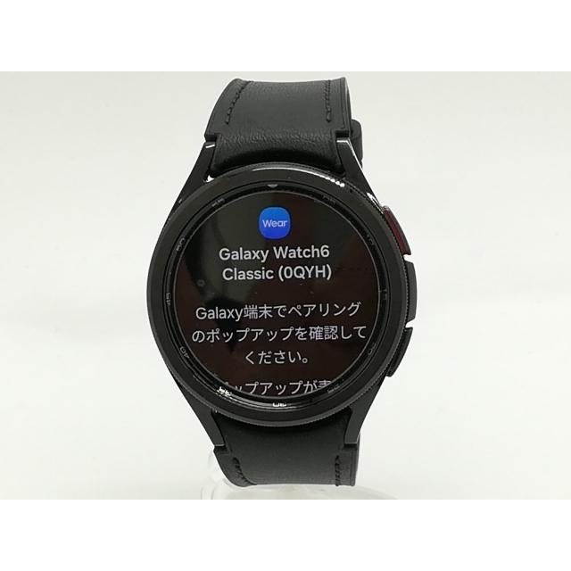 中古】SAMSUNG Galaxy Watch6 Classic 43mm Wi-Fi/Bluetoothモデル SM