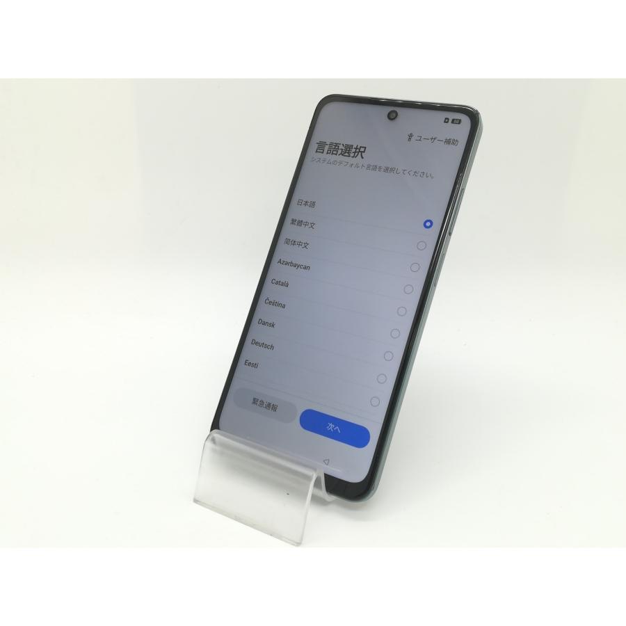 中古】Oppo UQmobile 【SIMフリー】 OPPO A5 5G 4GB 128GB グリーン 