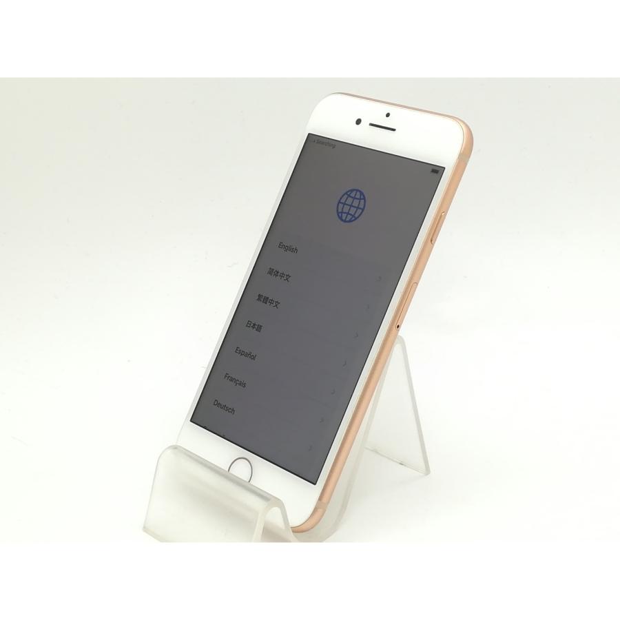 中古】Apple docomo 【SIMロック解除済み】 iPhone 8 64GB ゴールド