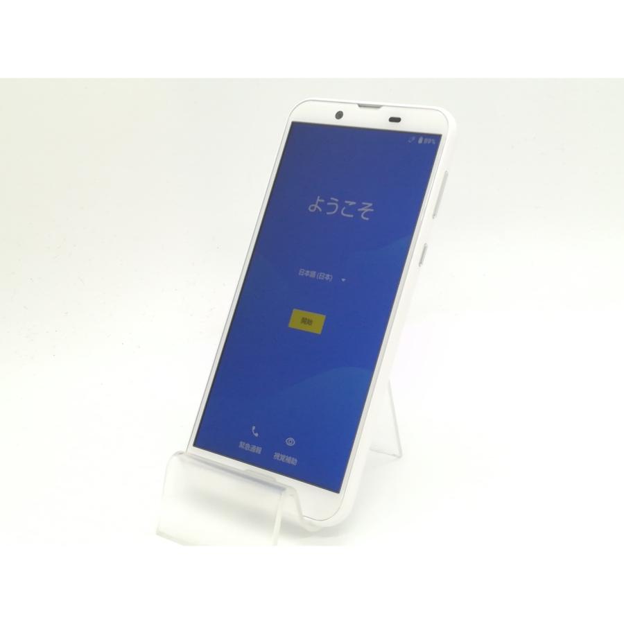中古】SHARP au 【SIMロック解除済み】 AQUOS sense2 SHV43 シルキー 