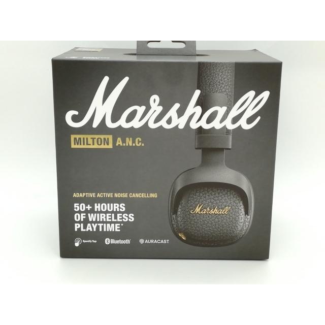 Marshall MILTON A.N.C. 新品未開封 未使用】Marshall MILTON A.N.C. [ブラック]【静岡】保証期間1ヶ月