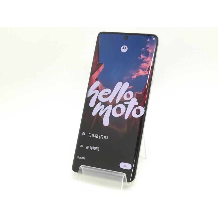 中古】MOTOROLA SoftBank 【SIMフリー】 motorola edge 50s pro バニラ