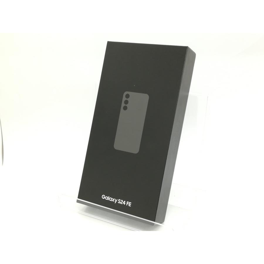 【美品】Samsung Galaxy S24 FE 本体と箱等付属品（au） 未使用】SAMSUNG au 【SIMフリー】 Galaxy S24 FE グラファイト 8GB