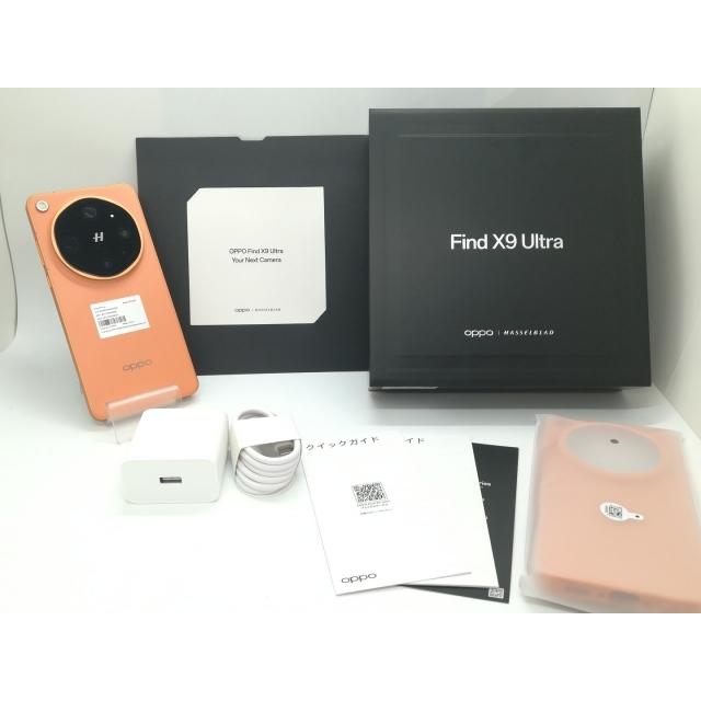 中古】Oppo 国内版 【SIMフリー】 OPPO Find X9 Ultra キャニオン