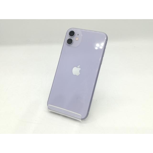 中古】Apple 国内版 【SIMフリー】 iPhone 11 128GB パープル MWM52J/A 