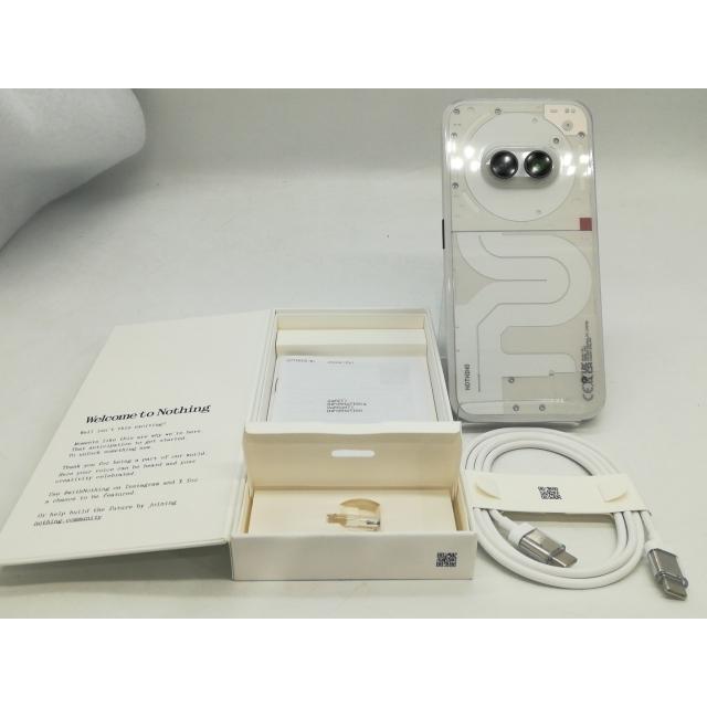 中古】NOTHING 国内版 【SIMフリー】 Nothing Phone (2a) 8GB 128GB 