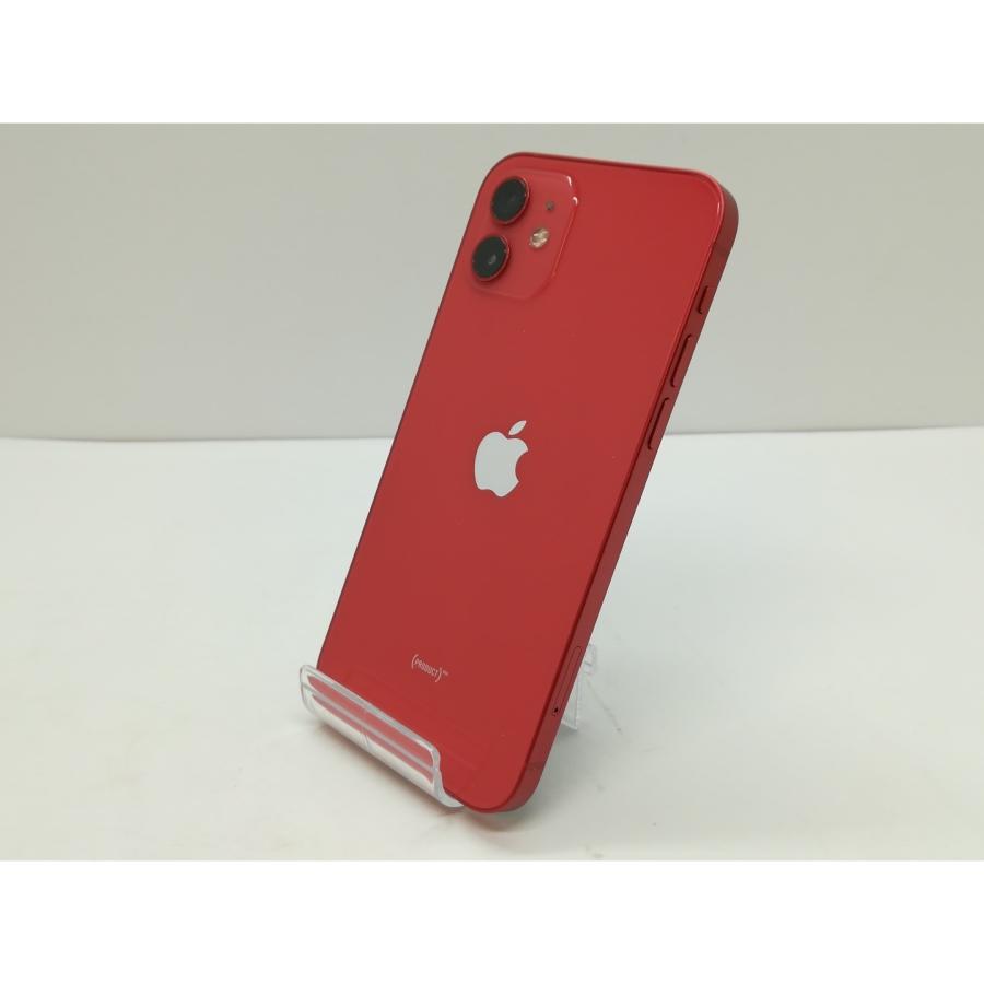 SIMロック解除済】MGHW3J/A iPhone 12 信じ 128GB レッド SoftBank