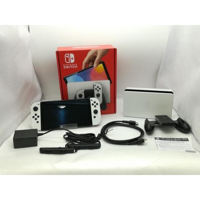 中古】Nintendo Switch 本体 (有機ELモデル) HEG-S-KAAAA ホワイト