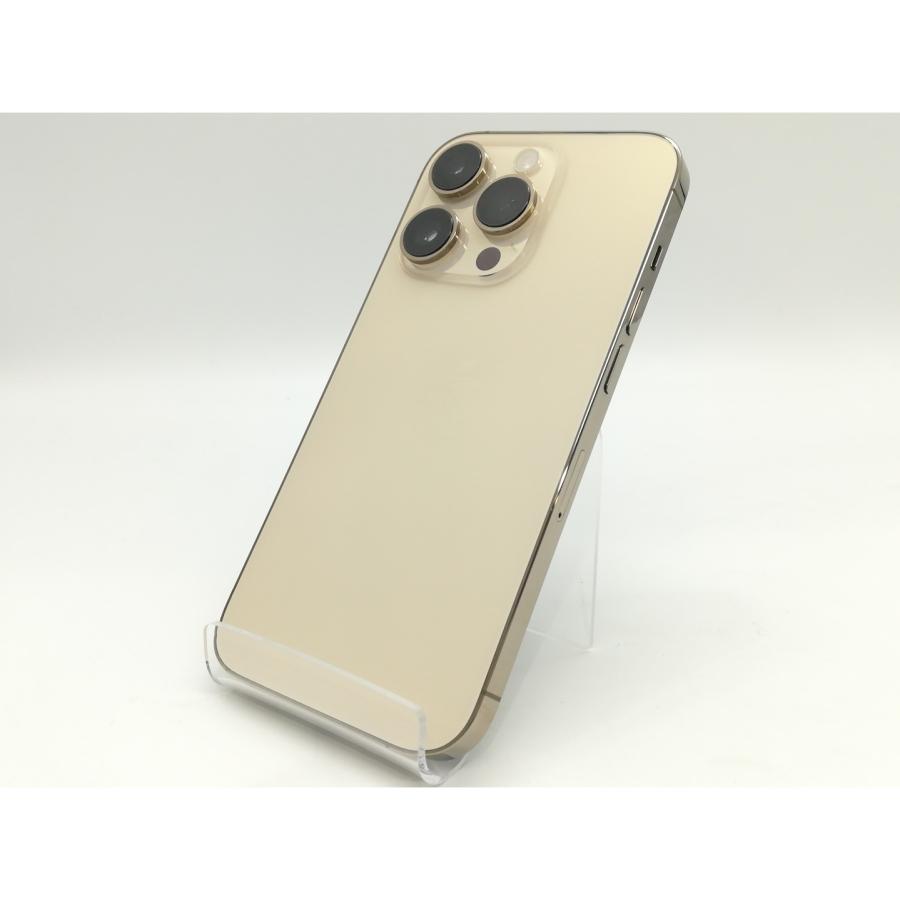 中古】Apple au 【SIMフリー】 iPhone 14 Pro 256GB ゴールド MQ173J/A 