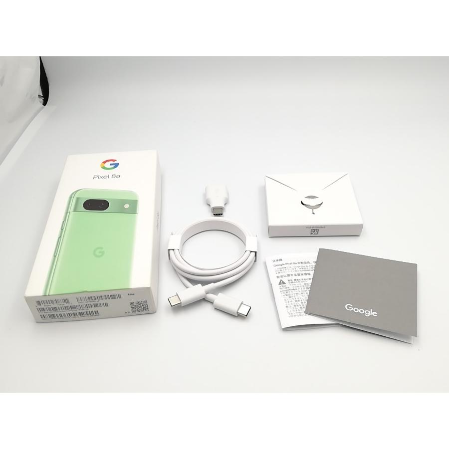中古】Google 国内版 【SIMフリー】 Pixel 8a アロエ 8GB 128GB G576D