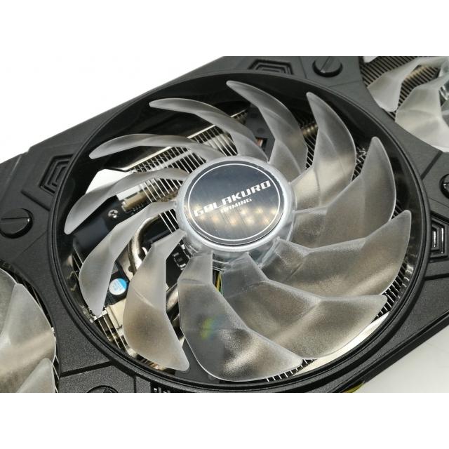 中古】玄人志向 GALAKURO GAMING GG-RTX4070TiSP-E16GB/EX/TP2