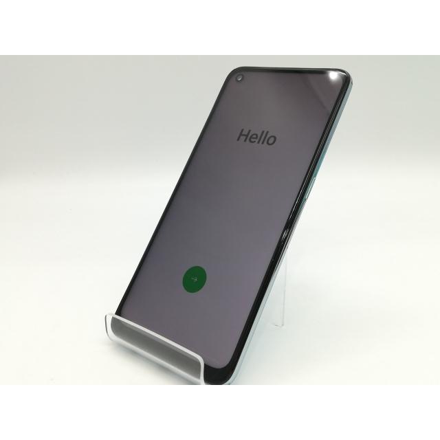 中古】Oppo 楽天モバイル 【SIMフリー】 OPPO Reno5 A アイスブルー