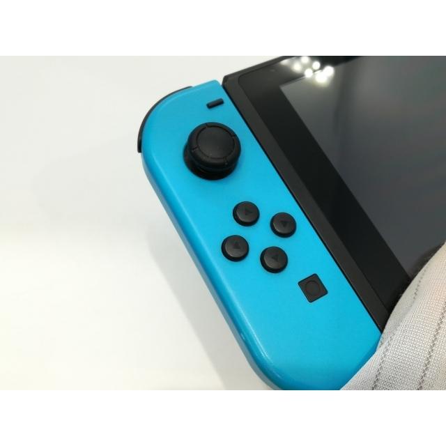 中古】Nintendo Switch 本体 Joy-Con(L) ネオンブルー/(R) ネオン