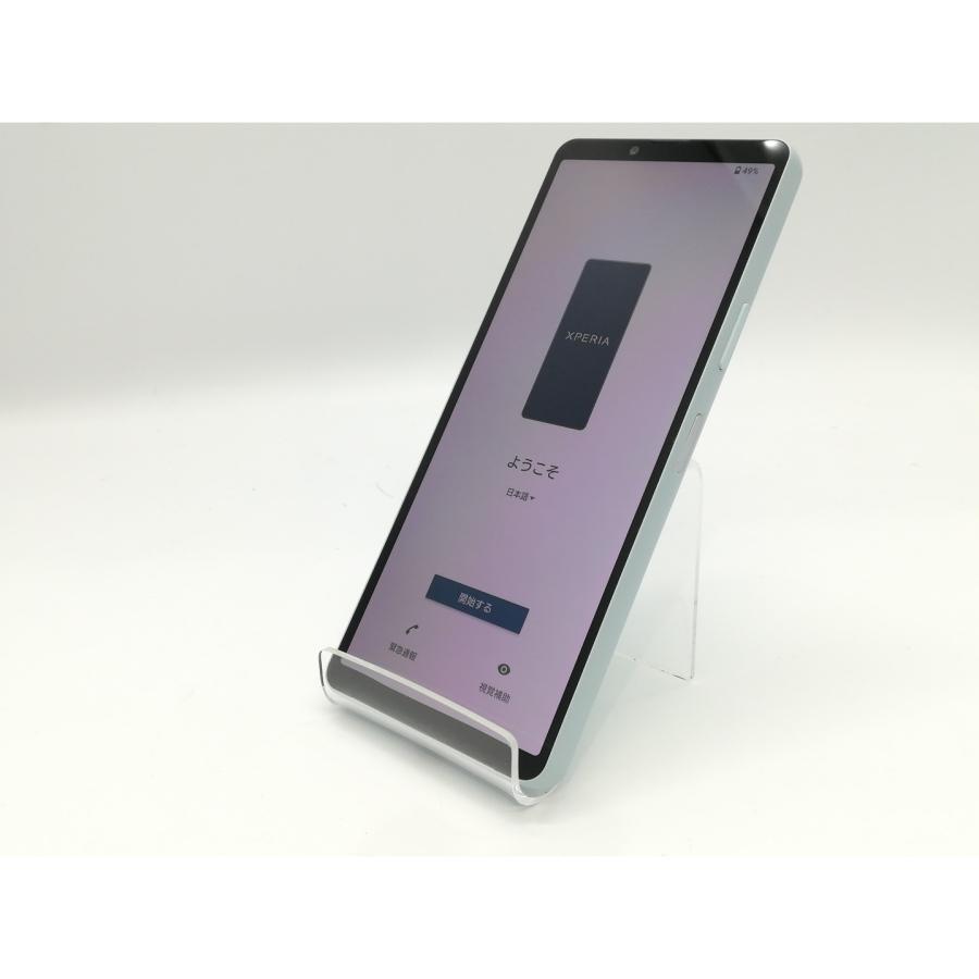 中古】SONY docomo 【SIMフリー】 Xperia 10 VI ブルー 6GB 128GB SO