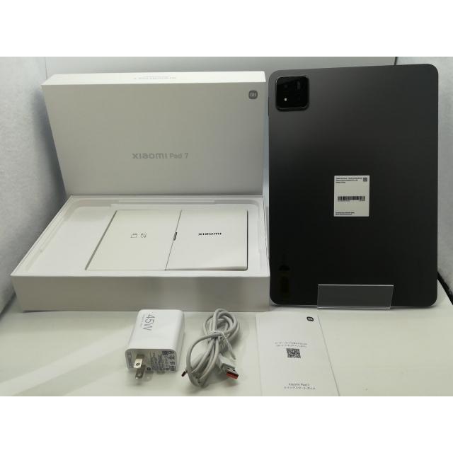 中古】Xiaomi 国内版 【Wi-Fi】 Xiaomi Pad 7 8GB 256GB グレー【大須2