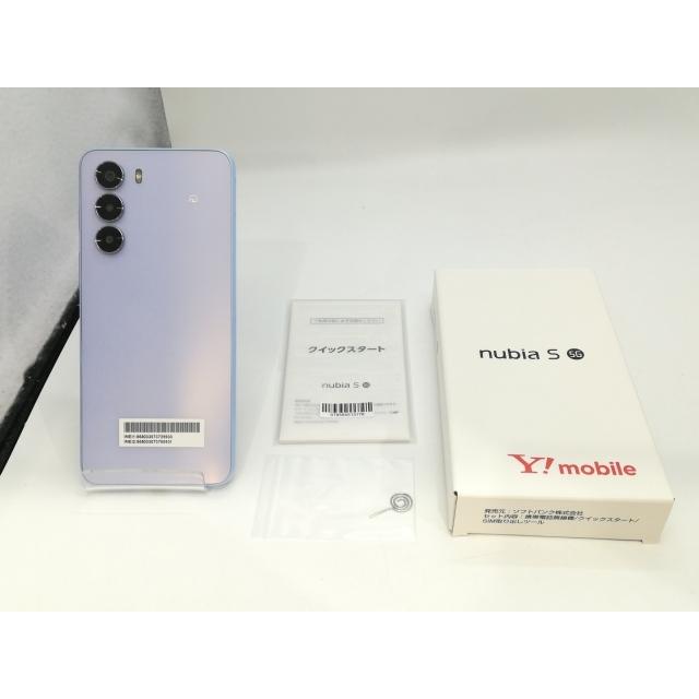 中古】ZTE ymobile 【SIMフリー】 nubia S 5G 4GB 128GB