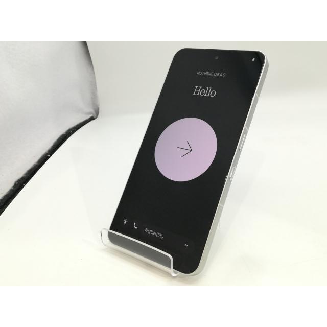 中古】NOTHING 国内版 【SIMフリー】 Nothing Phone (3) ホワイト 12GB