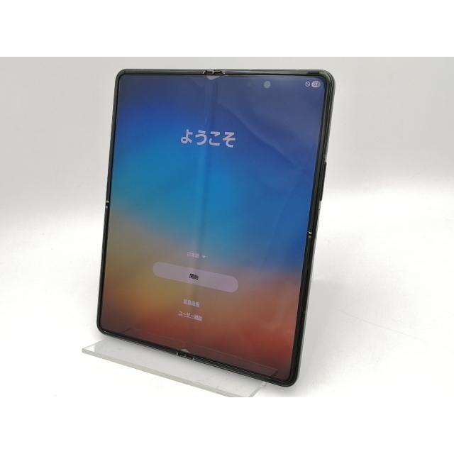 中古】SAMSUNG au 【SIMフリー】 Galaxy Z Fold3 5G ファントム
