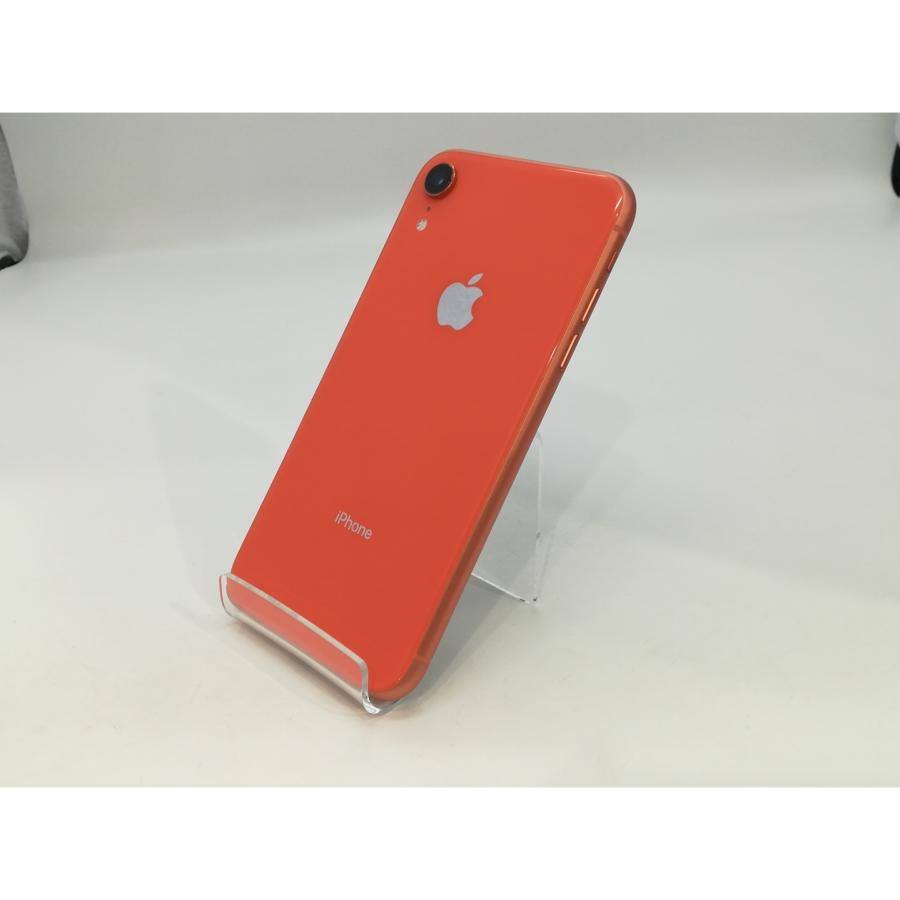 中古】Apple docomo 【SIMロック解除済み】 iPhone XR 128GB コーラル 