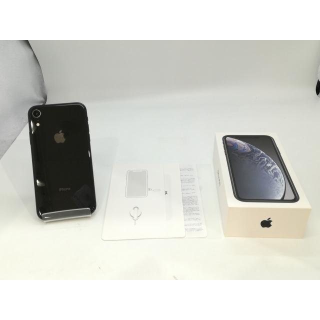 中古】Apple au 【SIMロック解除済み】 iPhone XR 128GB ブラック