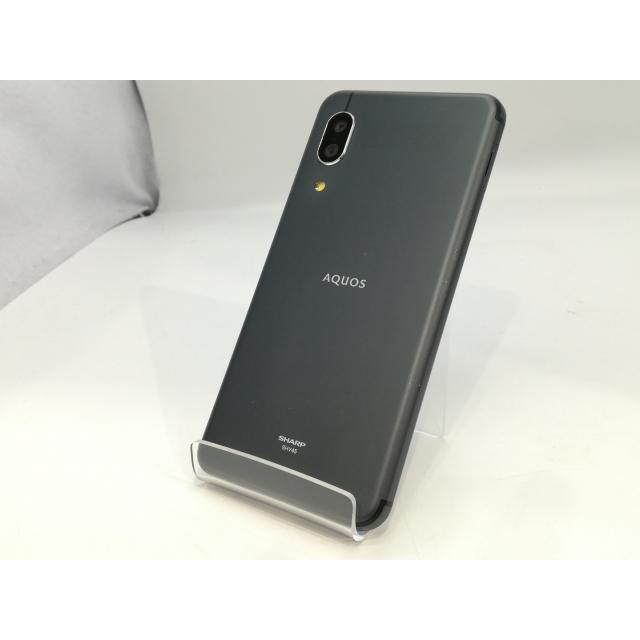 中古】SHARP au 【SIMロック解除済み】 AQUOS sense3 ブラック 4GB