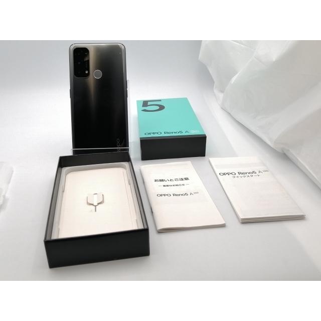 中古】Oppo ymobile 【SIMフリー】 OPPO Reno5 A eSIM対応版 シルバー