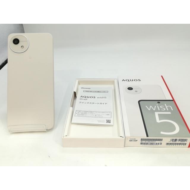 未使用】SHARP docomo 【SIMフリー】 AQUOS wish5 ユキ 4GB 64GB SH
