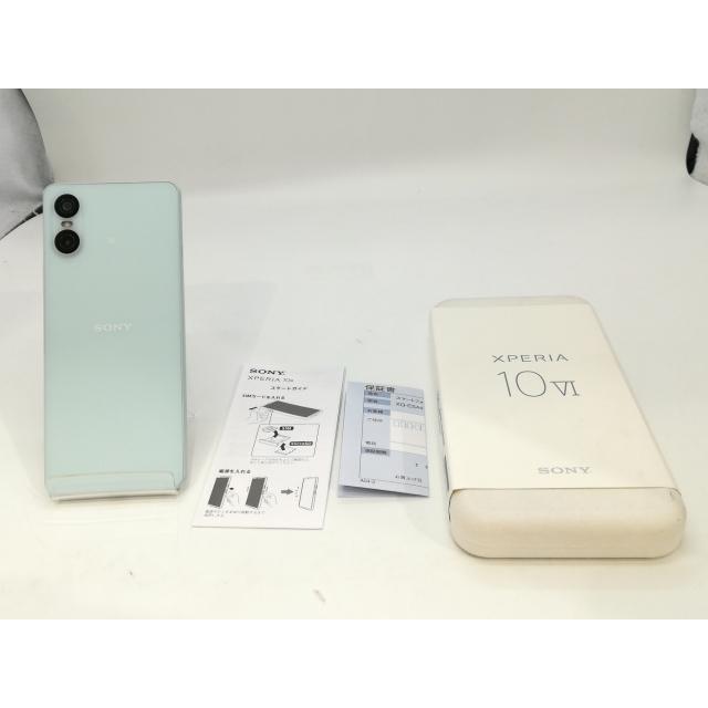 中古】SONY 国内版 【SIMフリー】 Xperia 10 VI ブルー 6GB 128GB XQ